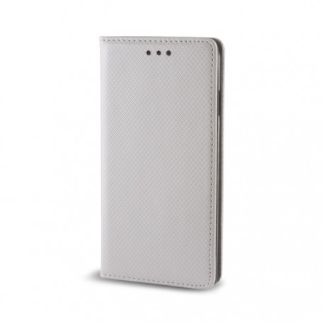 Custodia per Huawei Y6 serie Magnetic Stileitaliano® Chiusura Magnetica flip a libro Grigio - 