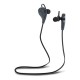 Cuffie auricolari SENZA FILI Bluetooth con microfono e tasti volume FOR bs-h100 NERE - 