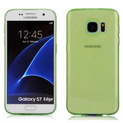 COVER MORBIDA PER  SAMSUNG S7 G930 ULTRASOFT Stileitaliano  IN SILICONE VERDE