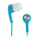 CUFFIE UNIVERSALI CELLULARI JACK 3,5MM Stereo Headset Blu - 