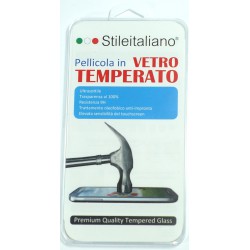PELLICOLA PER ALCATEL A5 LED Stileitaliano® IN VETRO TEMPERATO INFRANGIBILE ANTIURTO ANTIGRAFFIO 