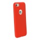 Cover per IPHONE SE 5 5s serie Soft-Touch Stileitaliano® morbida opaca Rossa - 