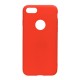 Cover per IPHONE SE 5 5s serie Soft-Touch Stileitaliano® morbida opaca Rossa - 