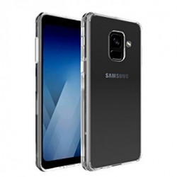 Cover Morbida per  SAMSUNG A8 2018 PLUS A730 ULTRASOFT Stileitaliano in silicone TPU sottile Trasparente