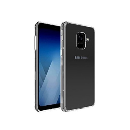 COVER MORBIDA PER  SAMSUNG A8 2018 PLUS A730 ULTRASOFT Stileitaliano®  IN SILICONE TRASPARENTE - 