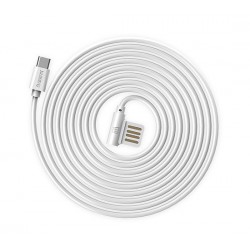 Cavo USB MICRO USB RC-075M 90 GRADI Universale Remax Bianco