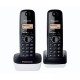 COPPIA CORDLESS PANASONIC KX-TG1612 TWIN PACK - 