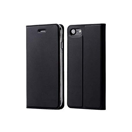 Custodia per  Samsung J3 - J3 2016  serie Magnetic ECOPELLE Stileitaliano® Chiusura Magnetica flip a libro Nera - 