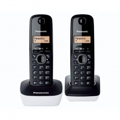 COPPIA CORDLESS PANASONIC KX-TG1612 TWIN PACK - 