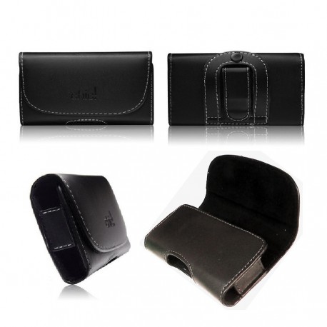 CUSTODIA ECOPELLE FODERO UNIVERSALE PASSANTE PANTALONE CINTURA piccola - 