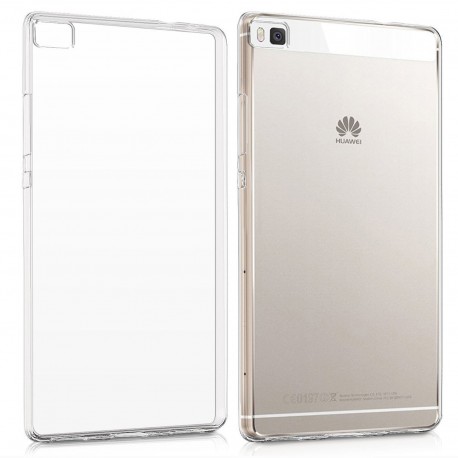 Cover Morbida per HUAWEI P8 Serie ULTRASOFT Stileitaliano® in TPU Trasparente