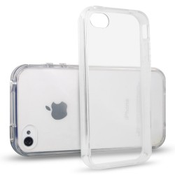 Cover Morbida per  iPhone 4 – 4S Serie ULTRASOFT Stileitaliano® in TPU Trasparente - 