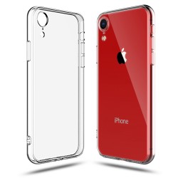 Cover Morbida per iPhone XR Serie ULTRASOFT Stileitaliano in silicone TPU sottile Trasparente
