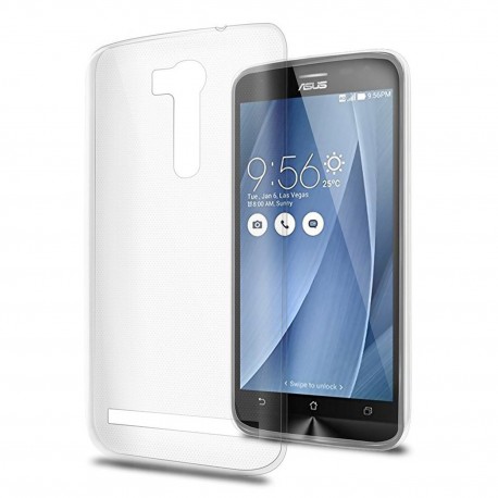 Cover Morbida per Zenfone Go ZB551KL Serie ULTRASOFT Stileitaliano® in TPU Trasparente