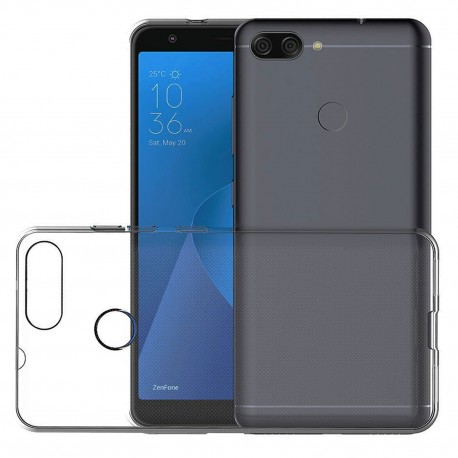 Cover Morbida per Asus Zenfone Max Plus ZB570TL Serie ULTRASOFT Stileitaliano® in TPU Trasparente
