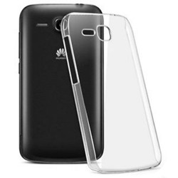 Cover Morbida per HUAWEI Y600 Serie ULTRASOFT Stileitaliano in silicone TPU sottile Trasparente