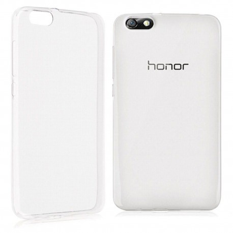 Cover Morbida per Honor 4X Serie ULTRASOFT Stileitaliano® in TPU Trasparente