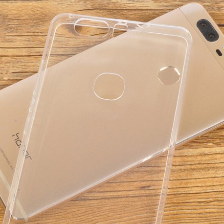 Cover Morbida per Honor V8 Serie ULTRASOFT Stileitaliano® in TPU Trasparente