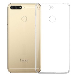 Cover Morbida per Huawei Y6 Prime 2018 - Honor 7A - 7a Pro Serie ULTRASOFT Stileitaliano in silicone TPU sottile Trasparente