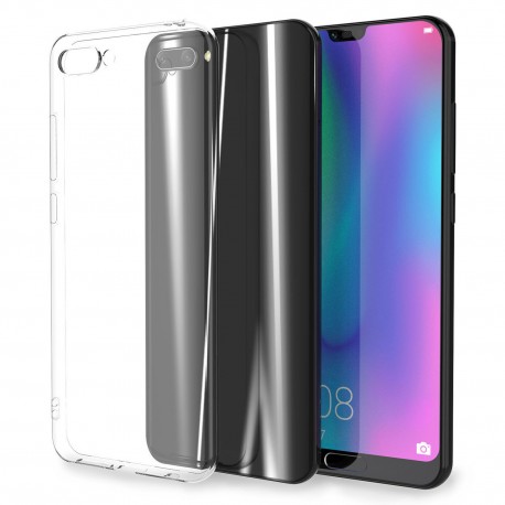 Cover Morbida per Honor 10 Serie ULTRASOFT Stileitaliano® in TPU Trasparente
