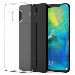 Cover Morbida per Huawei Mate 20 Pro Serie ULTRASOFT Stileitaliano in silicone TPU sottile Trasparente