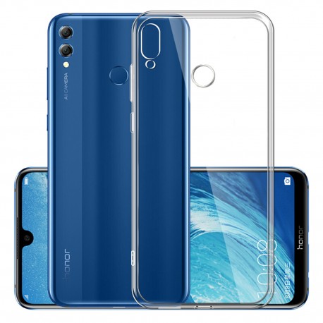 Cover Morbida per Honor 8X Serie ULTRASOFT Stileitaliano® in TPU Trasparente