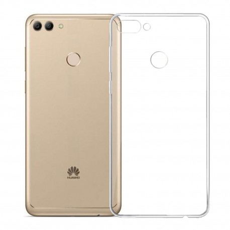 Cover Morbida per Huawei Y9 2018 Serie ULTRASOFT Stileitaliano® in TPU Trasparente