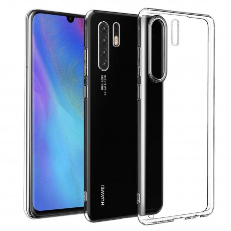 Cover Morbida per Huawei P30 Pro Serie ULTRASOFT Stileitaliano® in TPU Trasparente