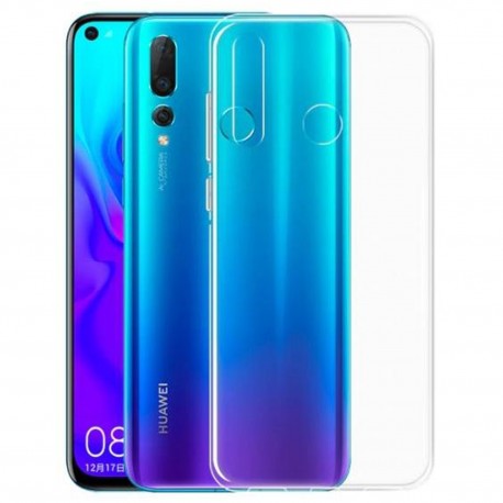 Cover Morbida per Huawei NOVA 4e Serie ULTRASOFT Stileitaliano® in TPU Trasparente
