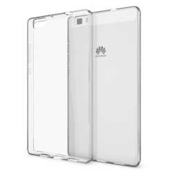 Cover Morbida per Huawei P8 LITE Serie ULTRASOFT Stileitaliano in silicone TPU sottile Trasparente