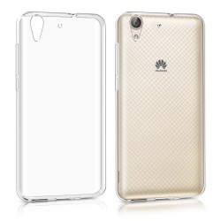 Cover Morbida per HUAWEY Y6 PRO - ENJOY 5 Serie ULTRASOFT Stileitaliano in silicone TPU sottile Trasparente