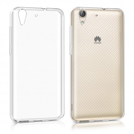Cover Morbida per HUAWEY Y6 PRO - ENJOY 5 Serie ULTRASOFT Stileitaliano® in TPU Trasparente