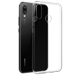 Cover Morbida per Huawei P20 Lite Serie ULTRASOFT Stileitaliano in silicone TPU sottile Trasparente