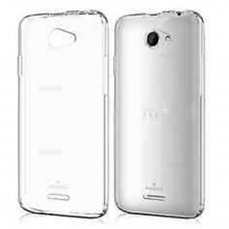 Cover Morbida per  HTC DESIRE 516 Serie ULTRASOFT Stileitaliano® in TPU Trasparente