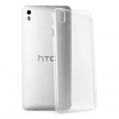 Cover Morbida per  HTC DESIRE 816 Serie ULTRASOFT Stileitaliano® in TPU Trasparente