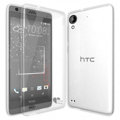 Cover Morbida per Htc Desire 630 Serie ULTRASOFT Stileitaliano® in TPU Trasparente