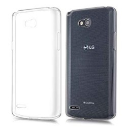 Cover Morbida per   LG L80 Serie ULTRASOFT Stileitaliano in silicone TPU sottile Trasparente