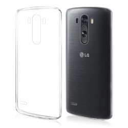 Cover Morbida per LG G3 D855 Serie ULTRASOFT Stileitaliano in silicone TPU sottile Trasparente