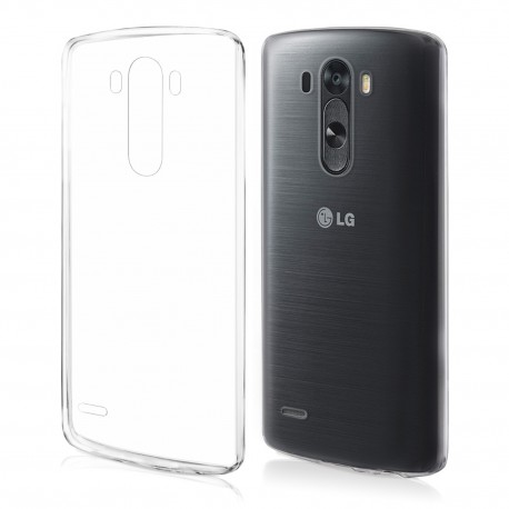 Cover Morbida per LG G3 D855 Serie ULTRASOFT Stileitaliano® in TPU Trasparente