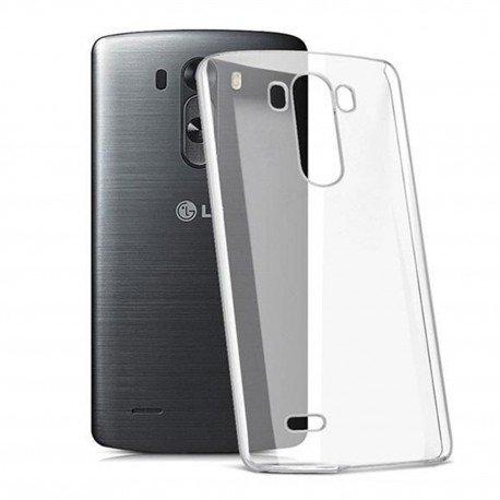 Cover Morbida per LG G3 MINI D722 Serie ULTRASOFT Stileitaliano® in TPU Trasparente