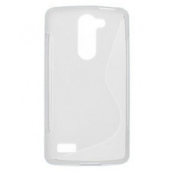 Cover Morbida per  LG L BELLO D331 Serie ULTRASOFT Stileitaliano in silicone TPU sottile Trasparente