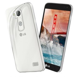 Cover Morbida per  LG L FINO D290 Serie ULTRASOFT Stileitaliano in silicone TPU sottile Trasparente