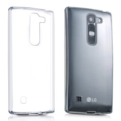 Cover Morbida per  LG SPIRIT H440N Serie ULTRASOFT Stileitaliano in silicone TPU sottile Trasparente