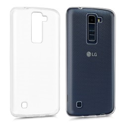 Cover Morbida per LG K8 K350 Serie ULTRASOFT Stileitaliano in silicone TPU sottile Trasparente