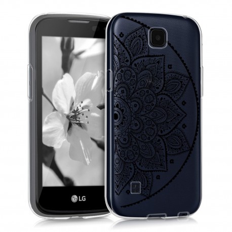 Cover Morbida per LG K3 Serie ULTRASOFT Stileitaliano® in TPU Trasparente