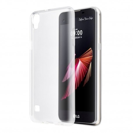 Cover Morbida per LG X Skin Serie ULTRASOFT Stileitaliano® in TPU Trasparente