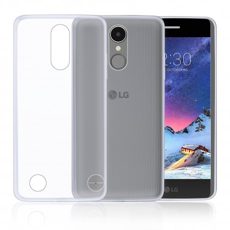Cover Morbida per LG K8 2017 - K4 2017 Serie ULTRASOFT Stileitaliano® in TPU Trasparente