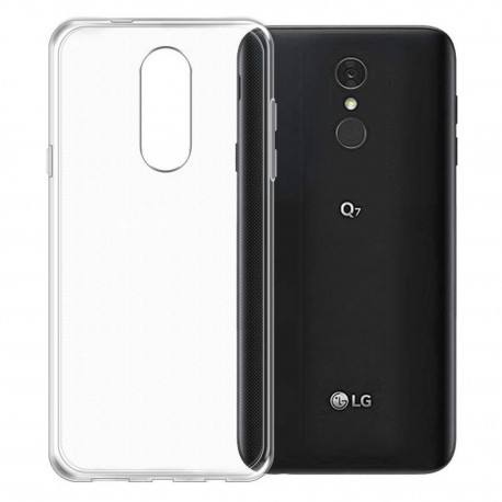 Cover Morbida per LG Q7 Serie ULTRASOFT Stileitaliano® in TPU Trasparente