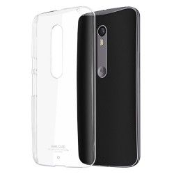 Cover Morbida per Moto X Style Serie ULTRASOFT Stileitaliano in silicone TPU sottile Trasparente