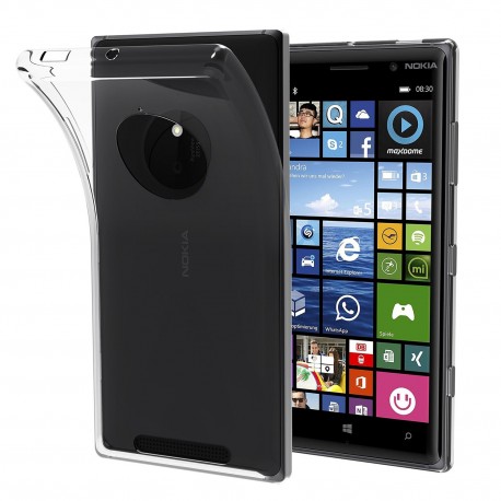 Cover Morbida per LUMIA 830 Nokia Serie ULTRASOFT Stileitaliano® in TPU Trasparente